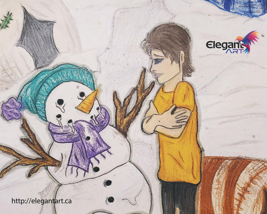 Snowman vs Child