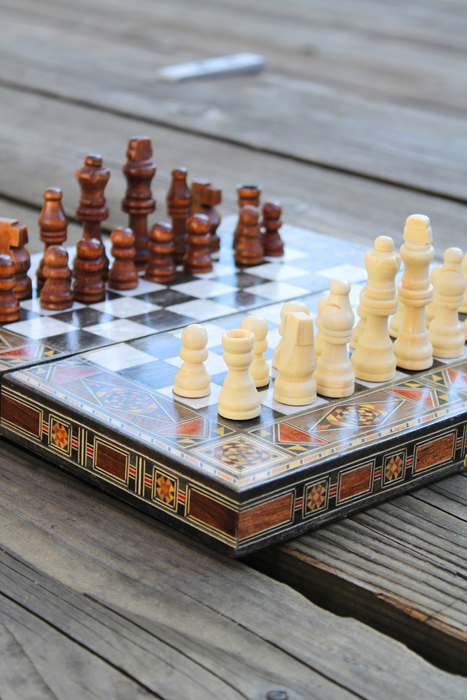 Classic Elegance Chess and Backgammon Board