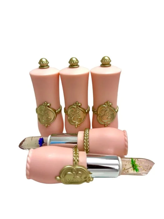 Gold Foil Flower Color Changing Lipstick