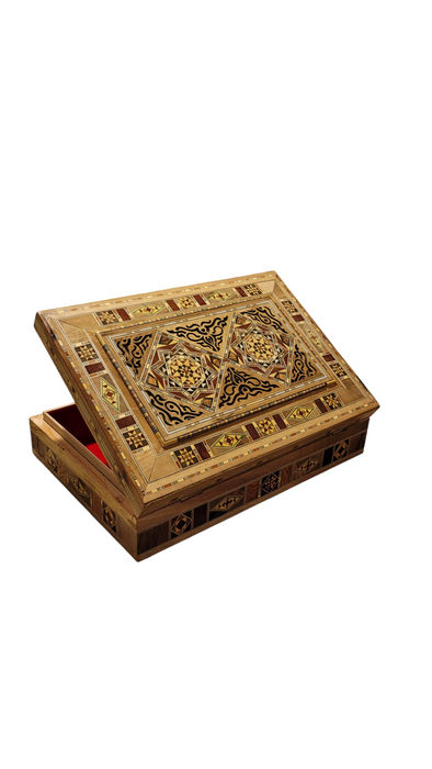 Mosaic Boxes: Unique Artistry for Every Occasion 22*23*7.5 craved wood