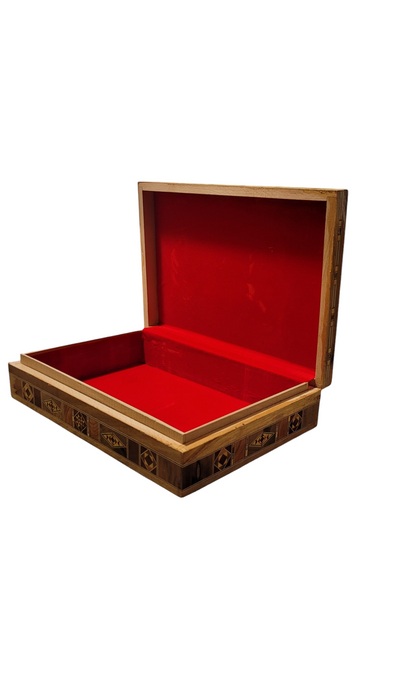 Mosaic Boxes: Unique Artistry for Every Occasion 22*23*7.5 craved wood
