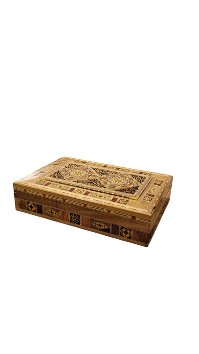 Mosaic Boxes: Unique Artistry for Every Occasion 22*23*7.5 craved wood