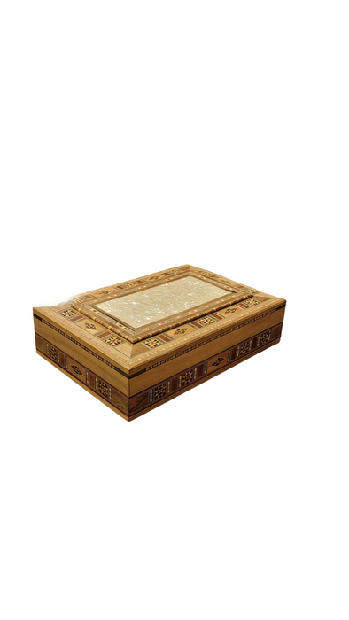 Mosaic Boxes: Unique Artistry for Every Occasion 22*32*7.5 White shell