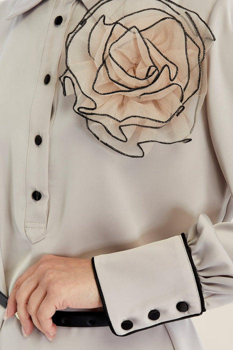 Sculpted Bloom Pant Set