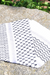 fishnet, olive leaves and solid line keffieyeh scarf
