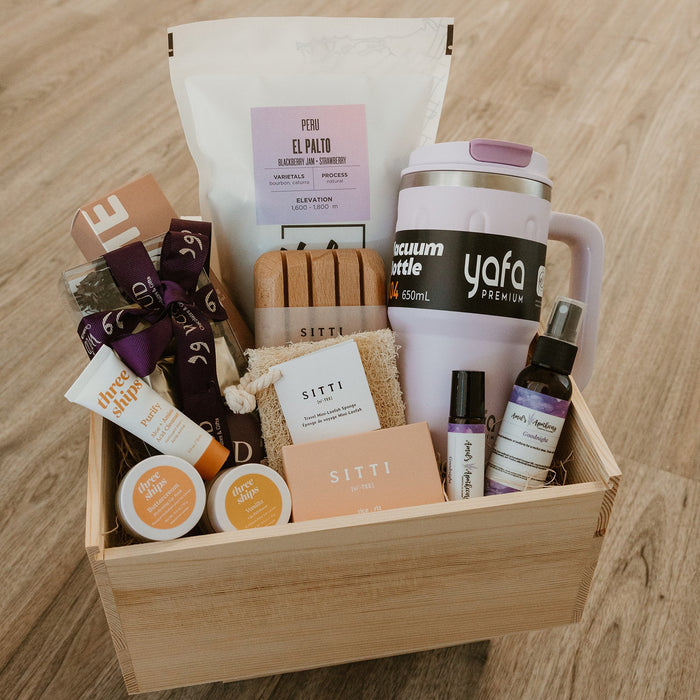Wellness Retreat Premium Gift Box (4 Tumbler Colors)