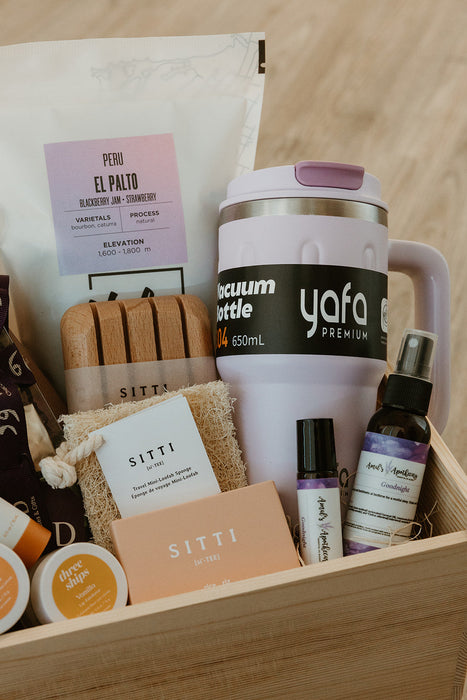 Wellness Retreat Premium Gift Box (4 Tumbler Colors)