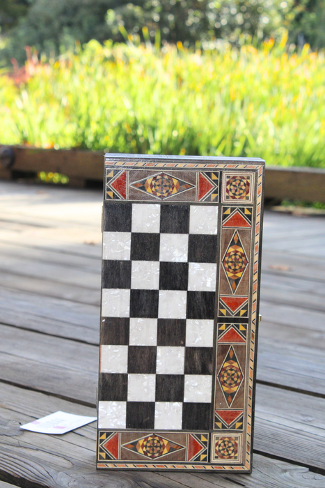 Classic Elegance Chess and Backgammon Board
