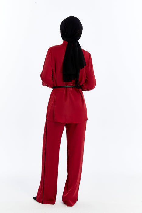 Sculpted Bloom Pant Set