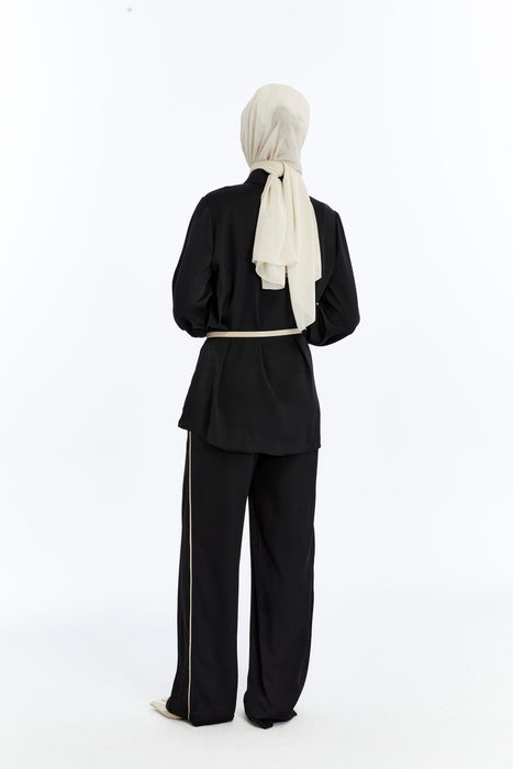 Sculpted Bloom Pant Set